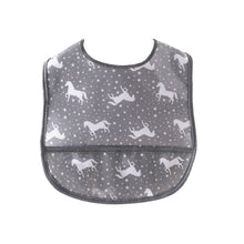 Load image into Gallery viewer, Waterproof Crumb Catcher Baby Bibs